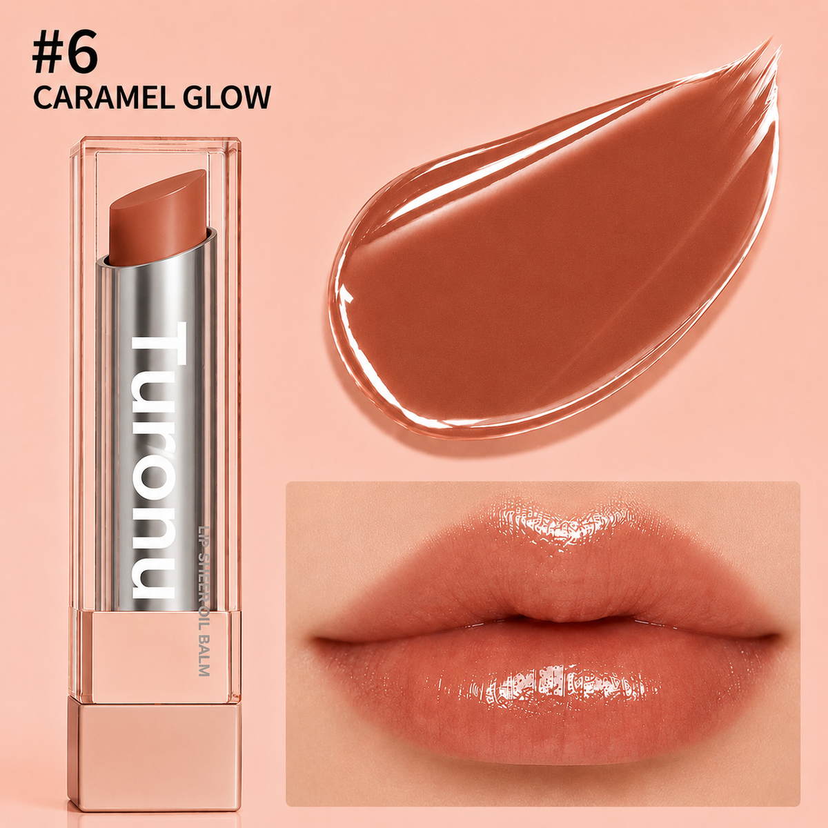 🔥Last Day Buy 1 Get 1 Free 🔥glow veil lip sheen oil balm