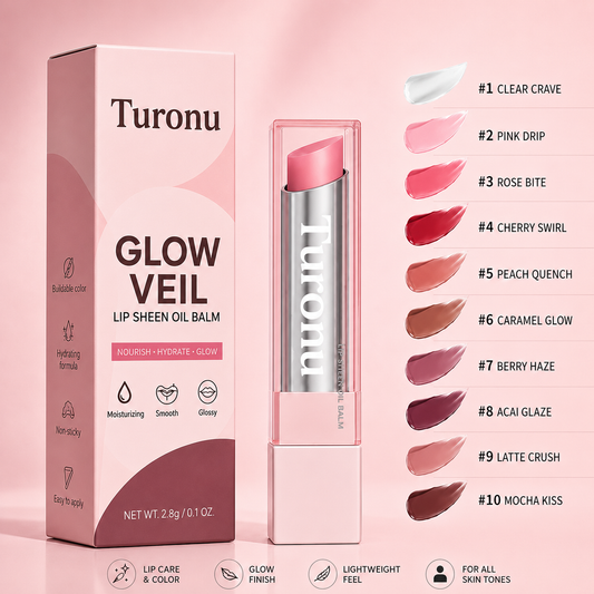 🔥Last Day Buy 1 Get 1 Free 🔥glow veil lip sheen oil balm