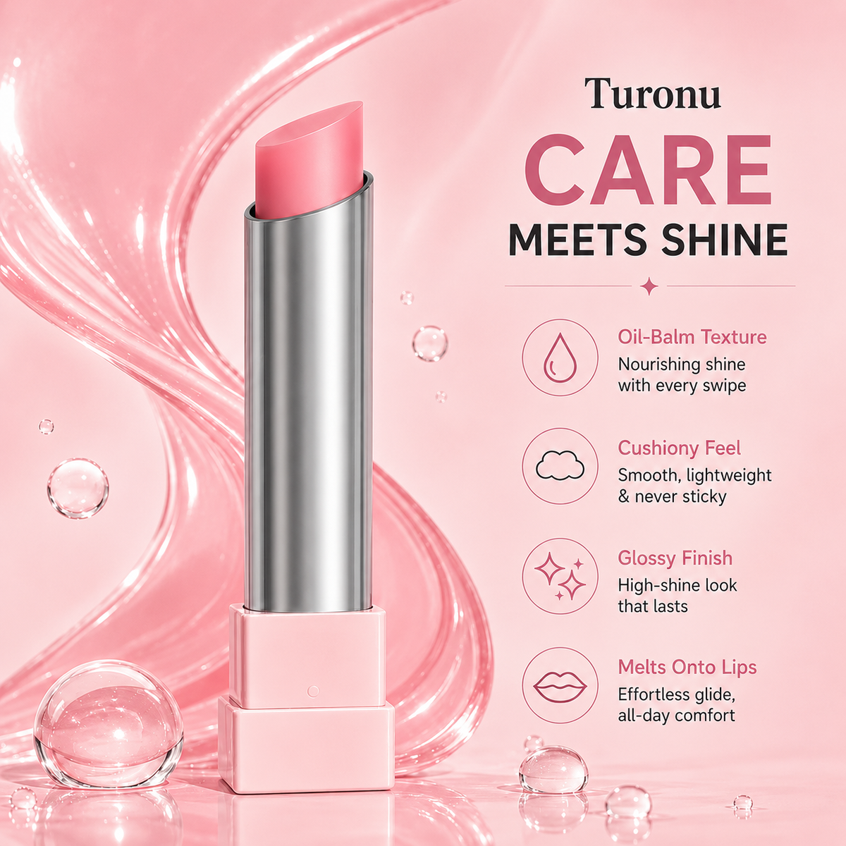 🔥Last Day Buy 1 Get 1 Free 🔥glow veil lip sheen oil balm
